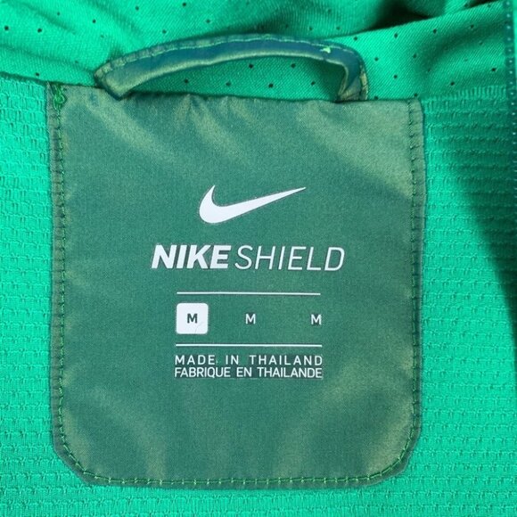 Nike Shield Green Vented Runners Jacket Me… - Picture 4 of 11